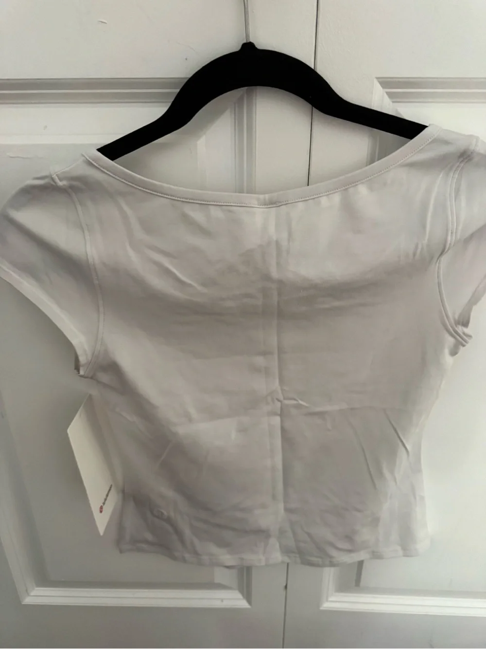 lululemon athletica Cap Sleeve Henley M Light Vapor